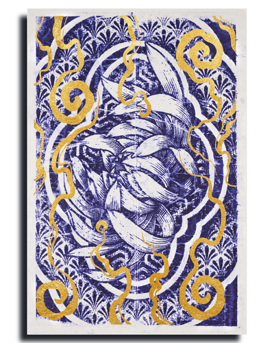 Kiku - Crisantemo japonés | Impresión de arte para pared | Arte de tatuaje | Limitado 500/500