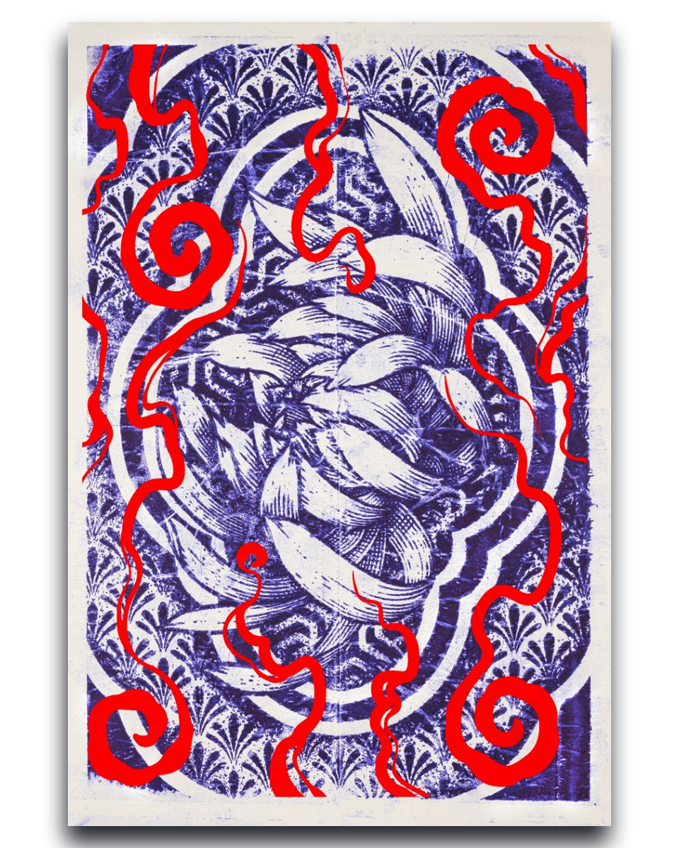 Kiku - Japanese Chrysanthemum | Fine Art Wall Print | Tattoo Art | Limited 500/500