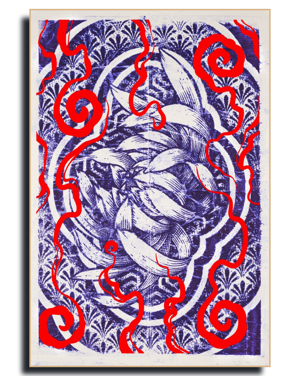 Kiku - Japanese Chrysanthemum | Fine Art Wall Print | Tattoo Art | Limited 500/500
