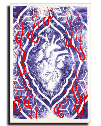 Kokoro - Heart and Soul | Fine Art Wall Print | Tattoo Art | Limited 1000/1000