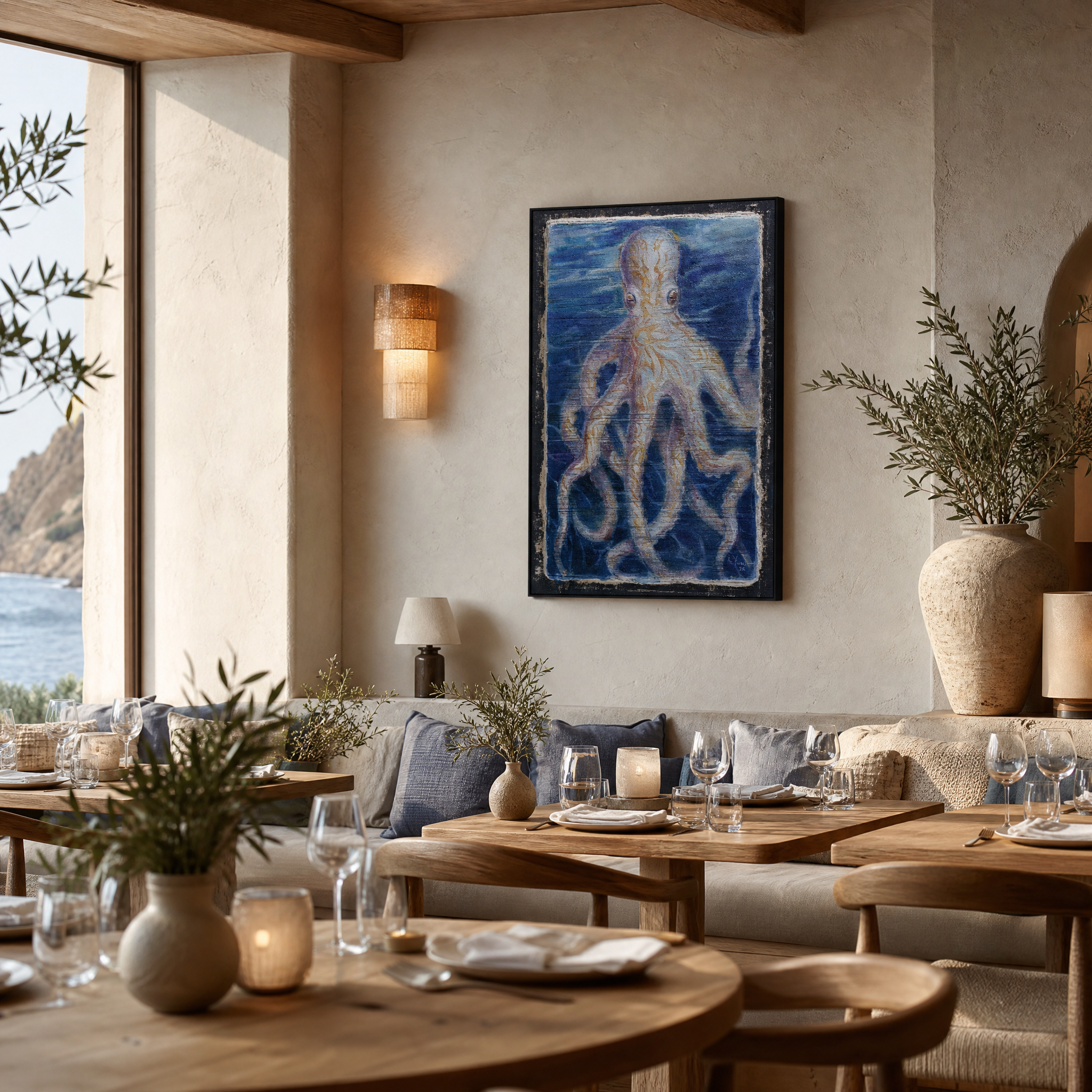 Octopus – Fine Art Wall Print | Buon Fresco Photography | Limited edition ~ artwork by Aleksander Yuzev