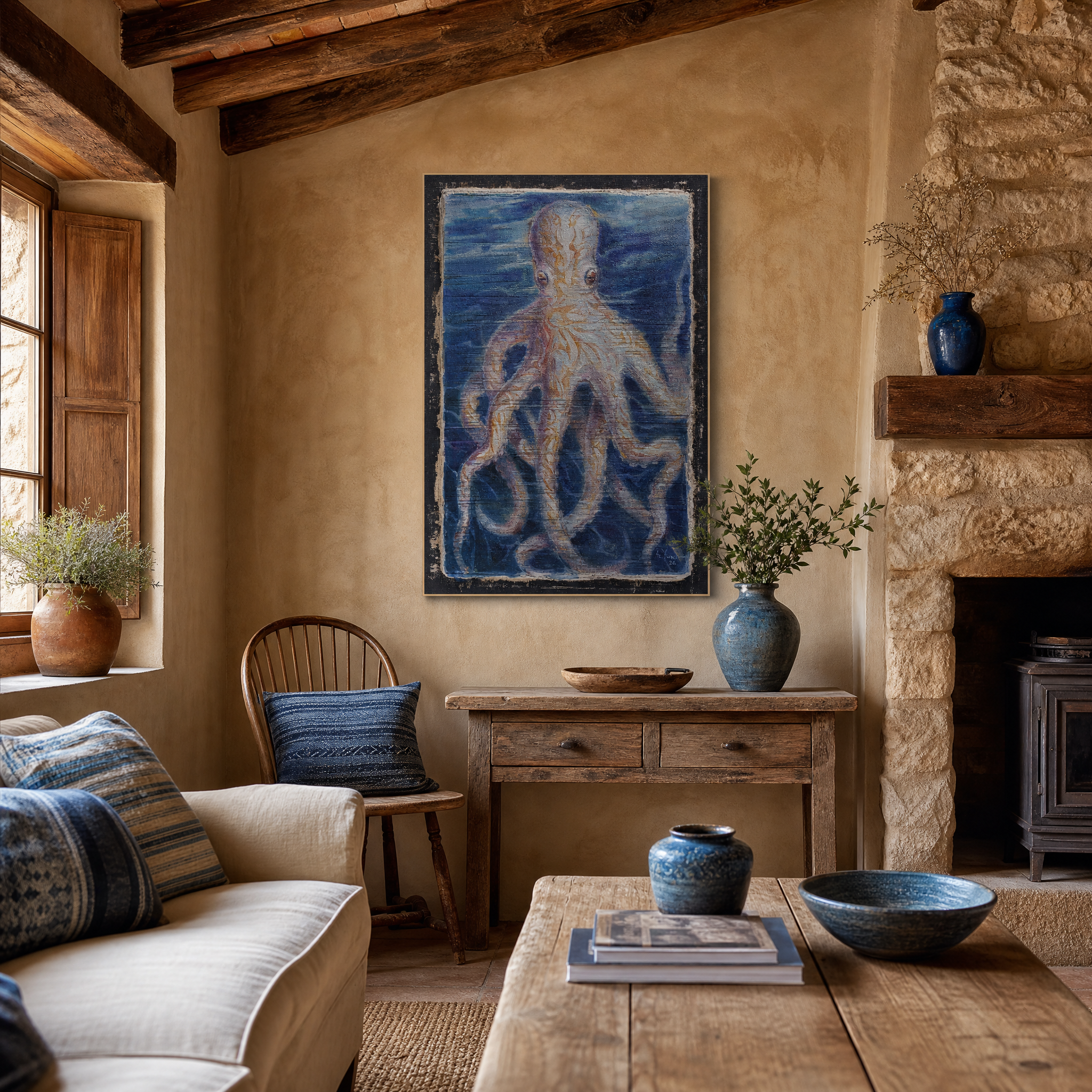 Octopus – Fine Art Wall Print | Buon Fresco Photography | Limited edition ~ artwork by Aleksander Yuzev