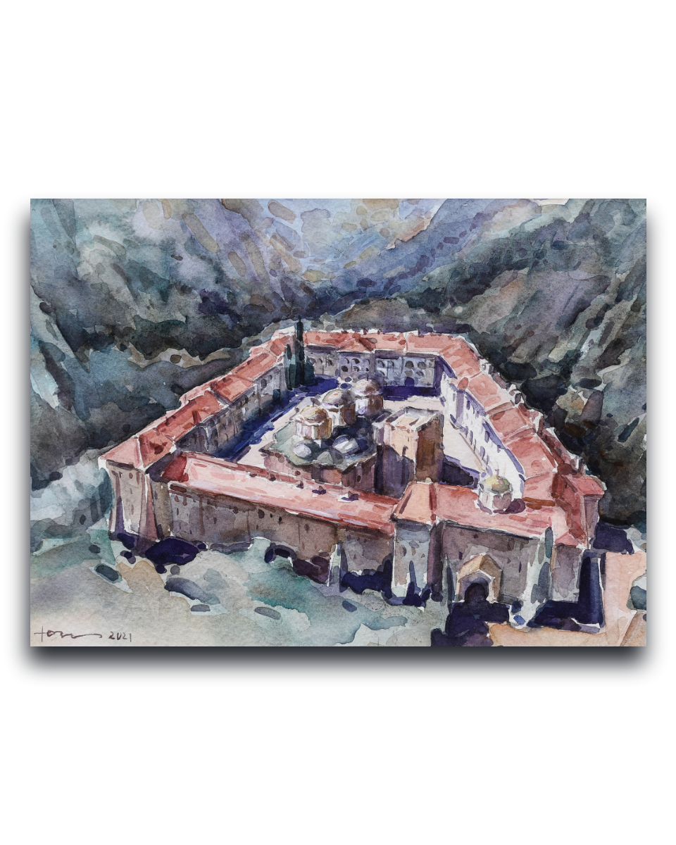 Rilski manastir — unframed