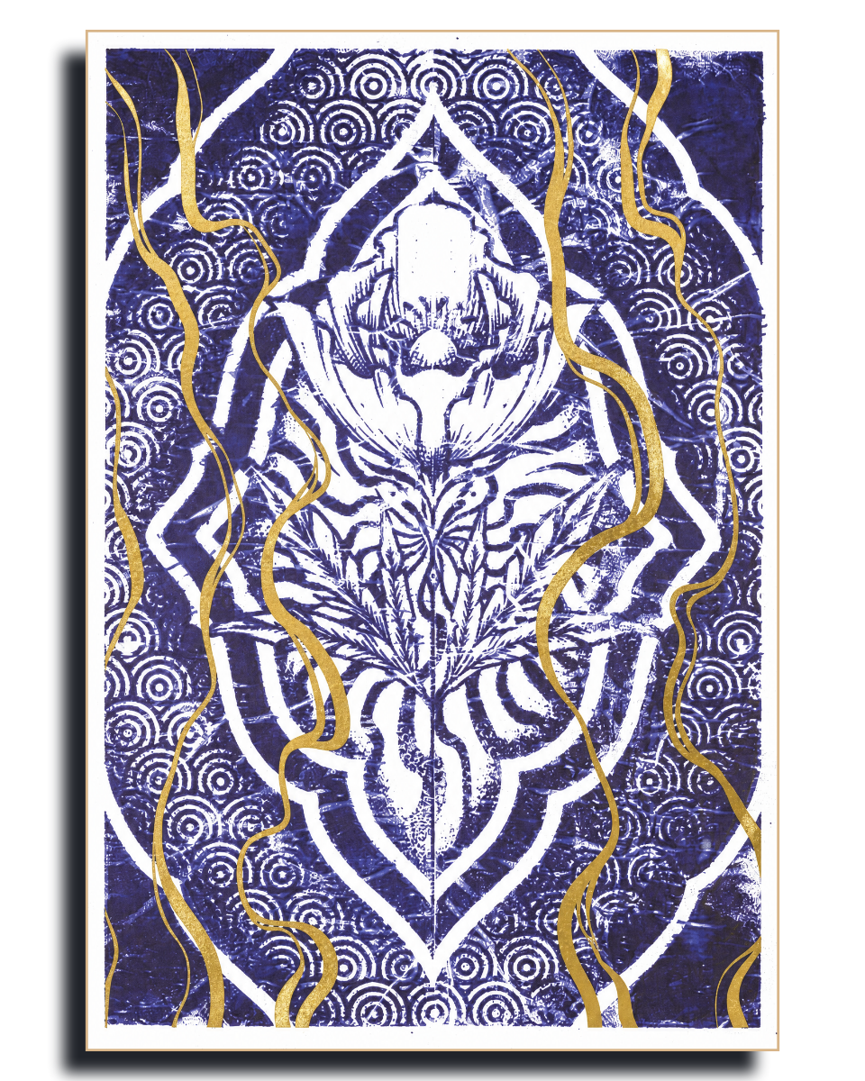 Seigaiha - Serenity | Fine Art Wall Print | Tattoo Art | Limited 50/50