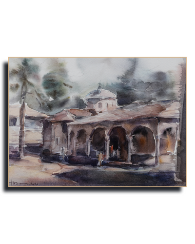 Sokolski manastir — oak frame