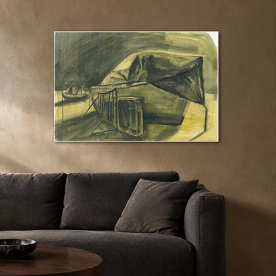 Boat on the Shore - Fine Art Wall Print | Painting | Limited 100/100