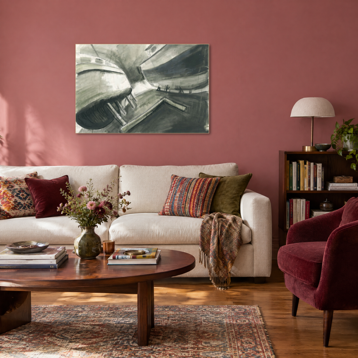 Between the Boats - Fine Art Wall Print | Painting | Limited 500/500
