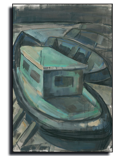 Boat - Fine Art Wall Print | Painting | Limited 50/50