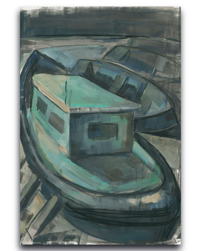 Boat - Fine Art Wall Print | Painting | Limited 50/50