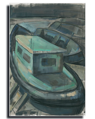 Boat - Fine Art Wall Print | Painting | Limited 50/50