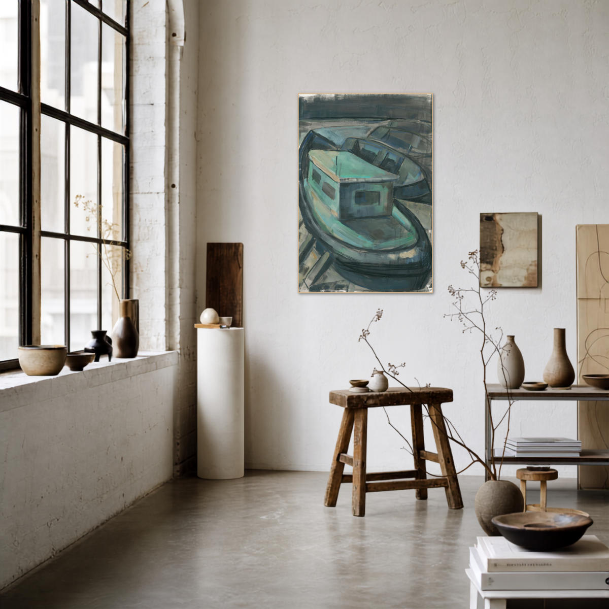 Boat - Fine Art Wall Print | Painting | Limited 50/50