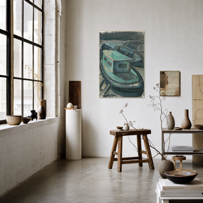Boat - Fine Art Wall Print | Painting | Limited 50/50