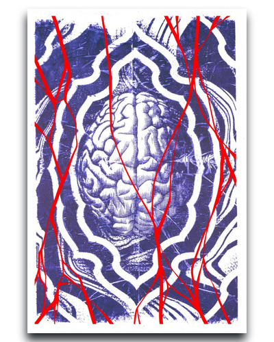 Suminagashi - Stream of Consciousness | Fine Art Wall Print | Tattoo Art | Limited 500/500