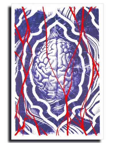 Suminagashi - Stream of Consciousness | Fine Art Wall Print | Tattoo Art | Limited 500/500