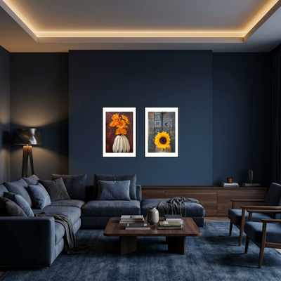 Chrysanths – Fine Art Photography | Wall Art | Limited Edition | Gito Art & Decor | Yellow Flower Bouquet Print