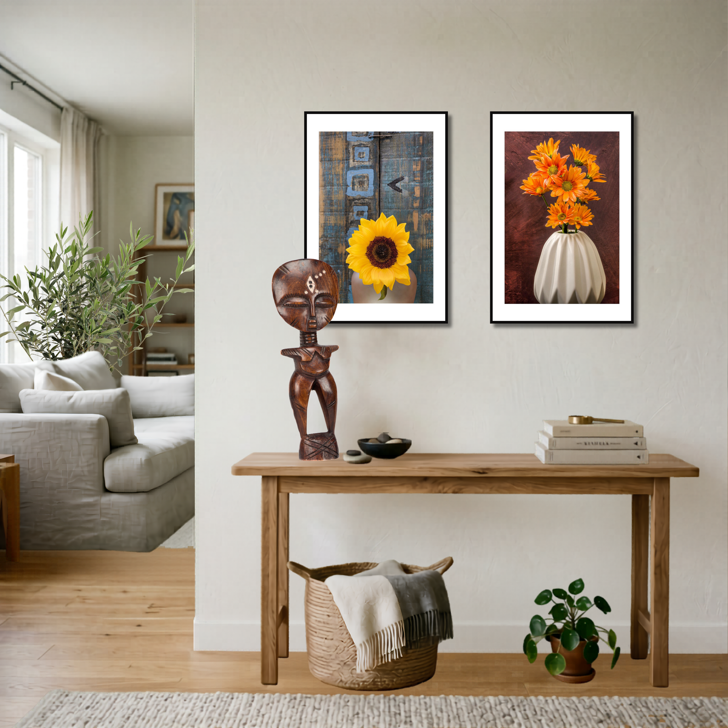 Sunflower - Fine Art Photography by Ivo Tizin - Wall Art - contemporary, minimalistic style - Limited Edition