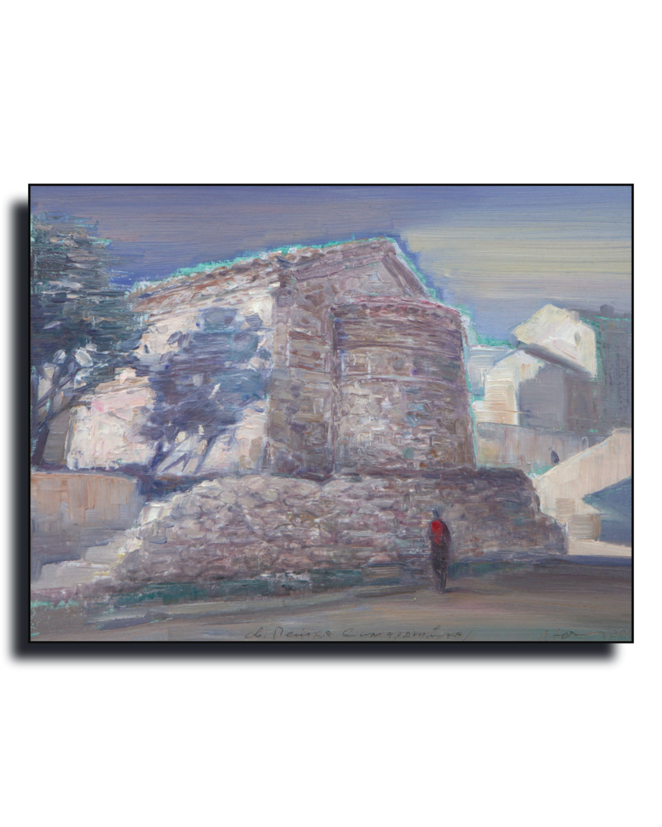 Sveta Petka Samardjiiska I by Alexander Yuzev, black frame