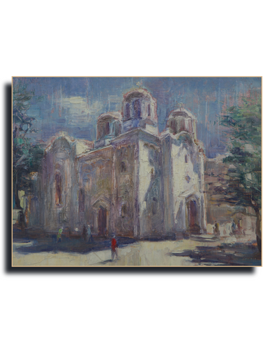 Sveti Georgi by Alexander Yuzev, oak frame