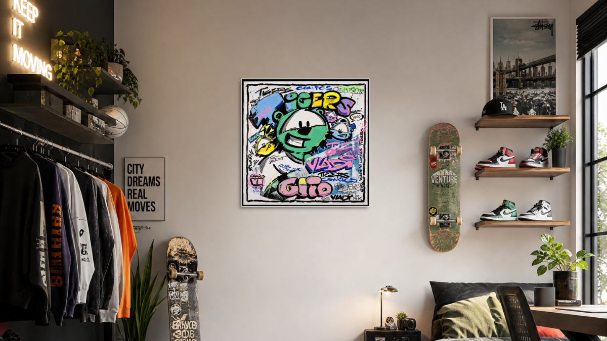 Tigers Vladi Art - Gito Art - Wall Art print
