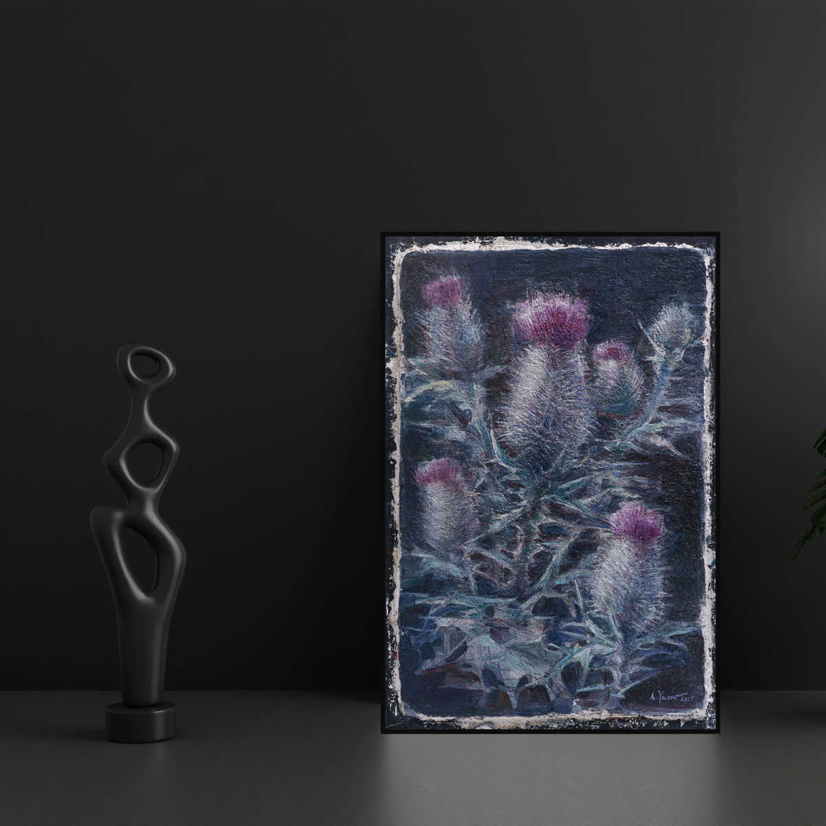 Print of Buon Fresco Original Painting by Alexander Yuzev photographed for GIto Art & Decor - High Quality Art Print - framed wall decor