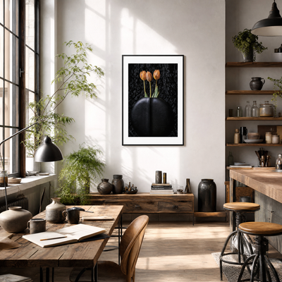 Tulips ~ Fine Art Photography by Ivo Titzin ~ Gito Limited Edition Collectable Wall Art 