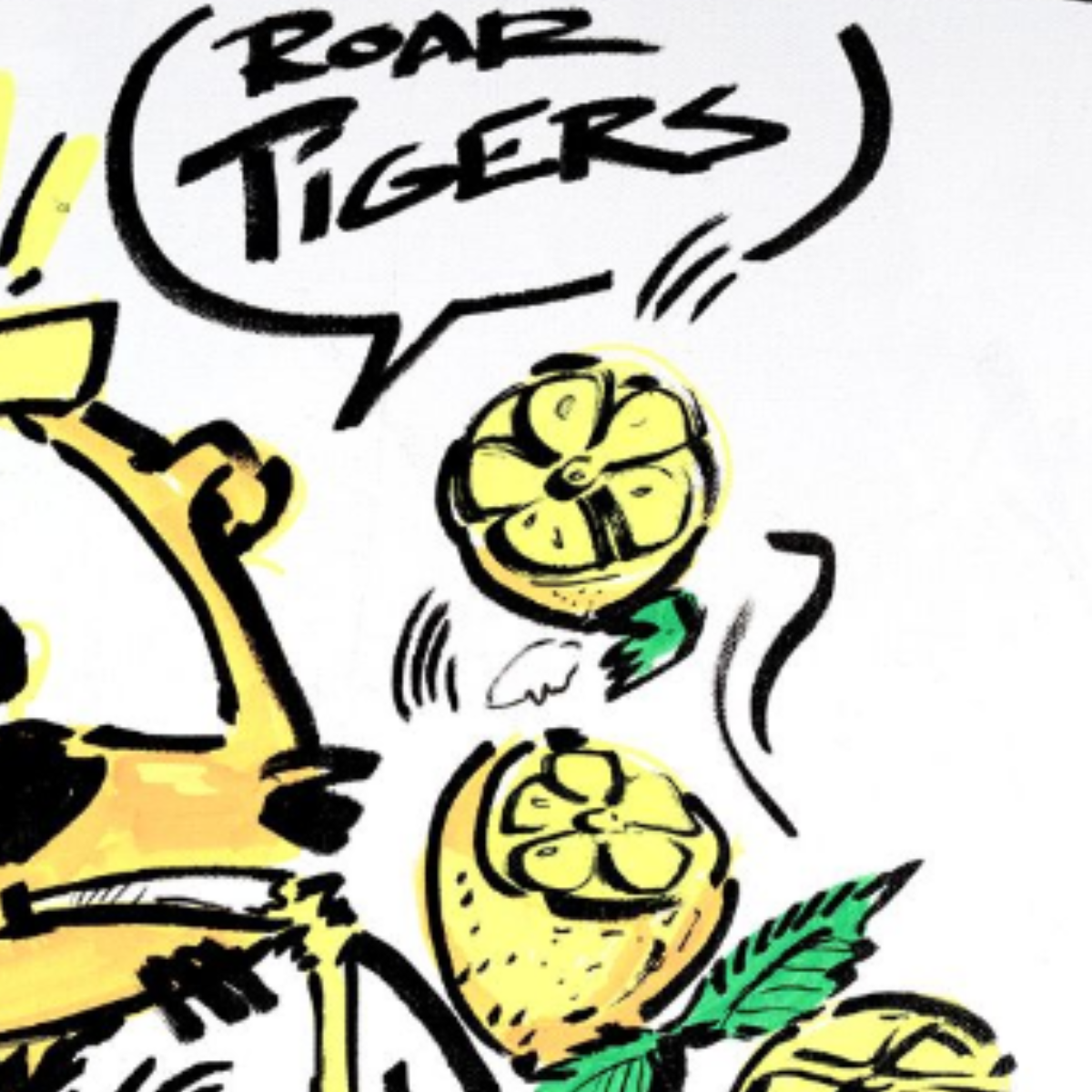 Gito Fine Art Print - Art Vladi Vl Comics - Tigers