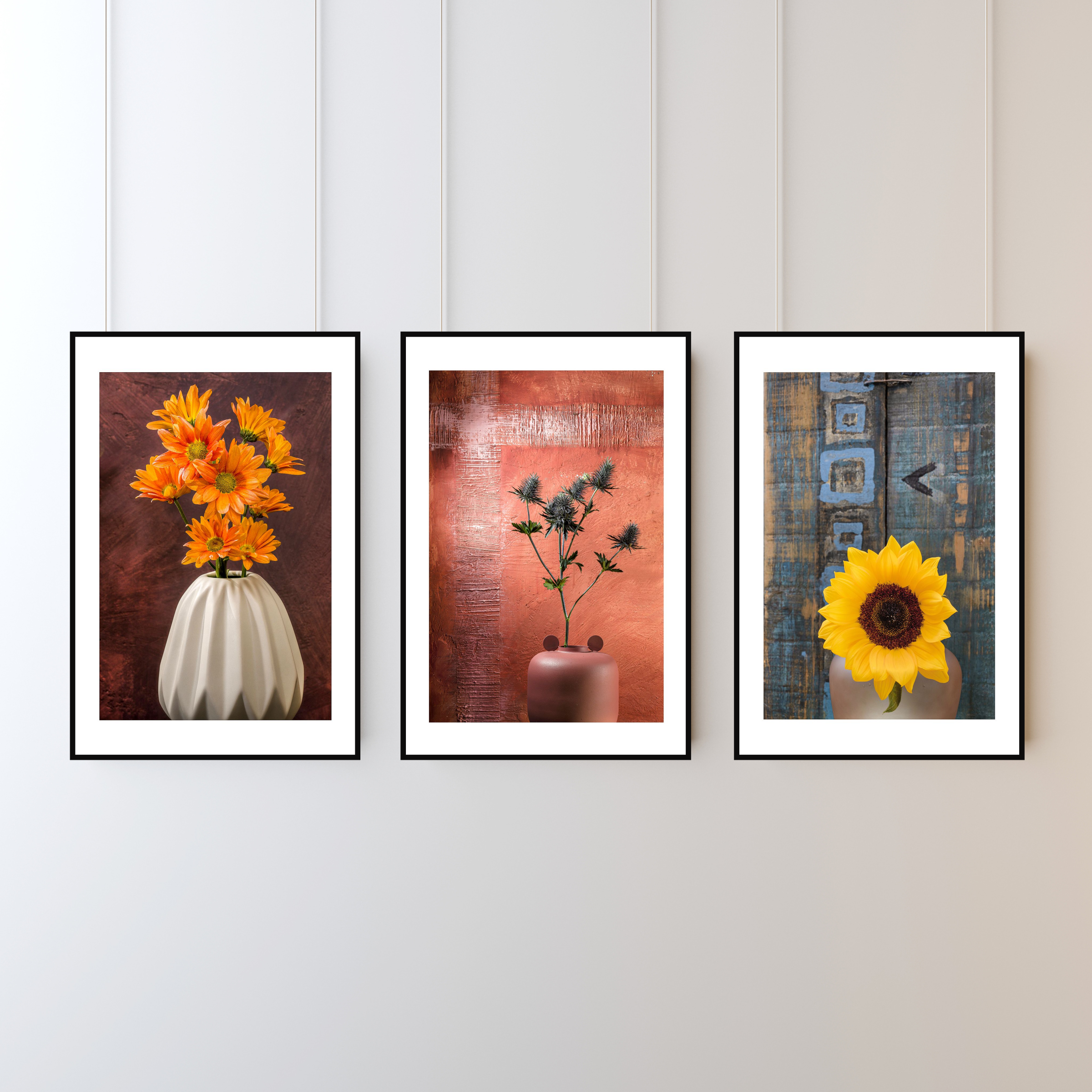 Sunflower - Fine Art Photography by Ivo Tizin - Wall Art - contemporary, minimalistic style - Limited Edition